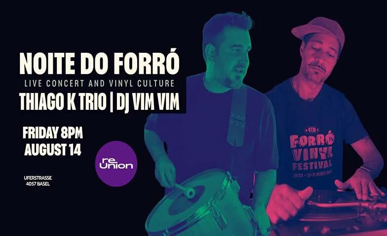 NOITE DO FORRÓ - Thiago K Trio & DJ Vim Vim (Vinyl Culture)