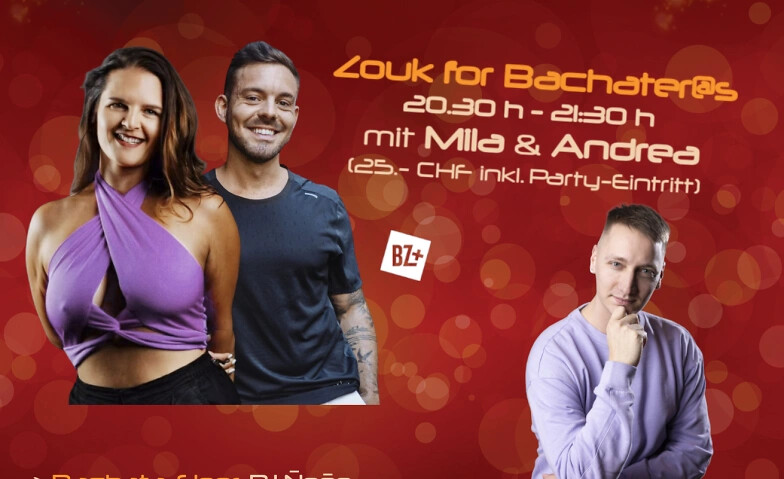 Brazilian Zouk for Bachater@s mit Antonio & Vanessa