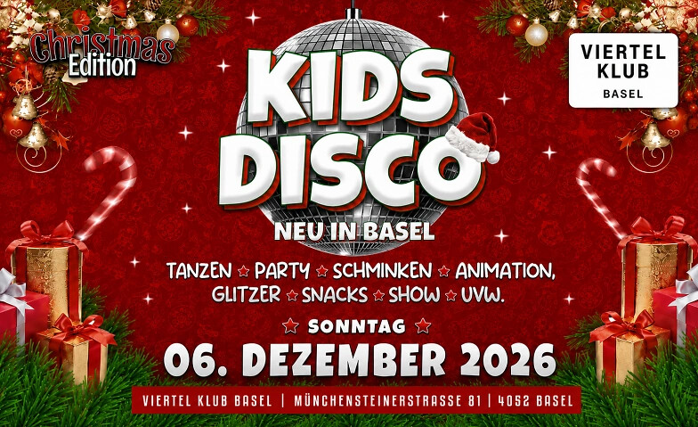 KIDS DISCO - CHRISTMAS EDITION @ VIERTEL KLUB