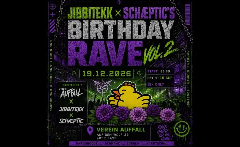 JibbitekkSchæptics Birthday Rave