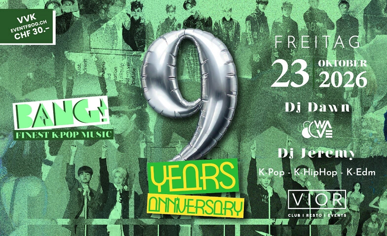 Bang! K-Pop - 9 Years Anniversary