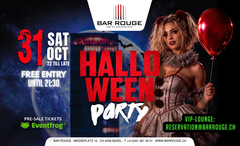 Halloween Party in Basel (2 Floors)