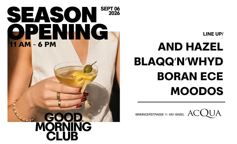Good Morning Club - Season Opening