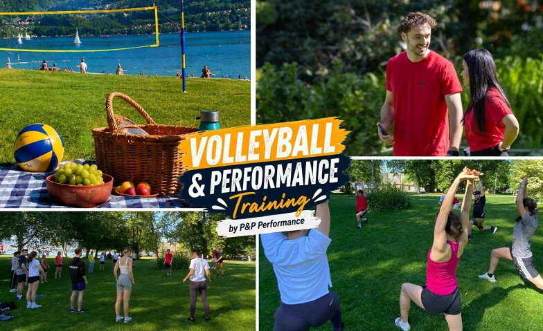 Athletiktraining, Volleyball and Picnic by the lake
