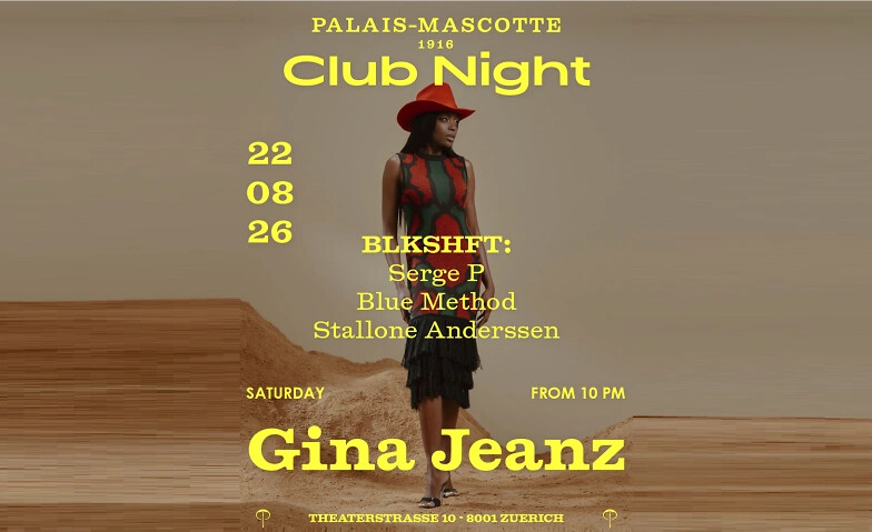 GINA JEANZ x BLKSHFT: SERGE P  STALLONE A.  BLUE METHOD