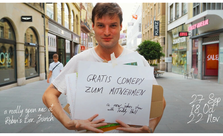 Gratis Comedy Zum Mitnehmen - Free Entry Stand Up Comedy