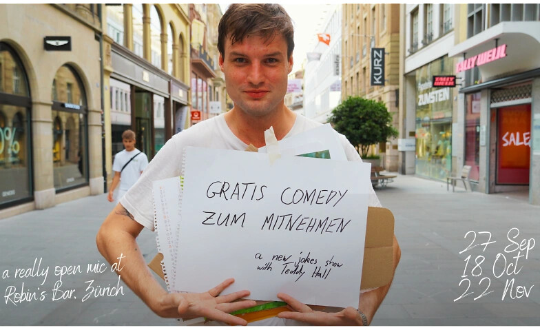 Gratis Comedy Zum Mitnehmen - Free Entry Stand Up Comedy