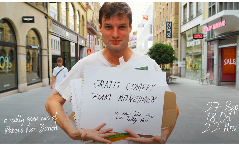 Gratis Comedy Zum Mitnehmen - Free Entry Stand Up Comedy