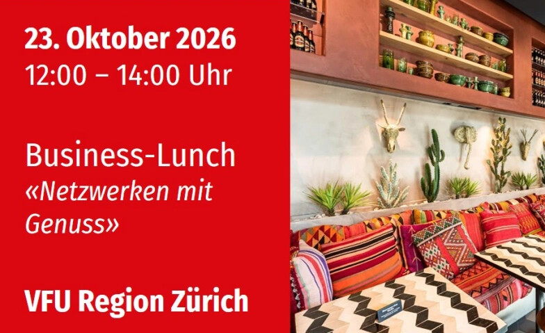 VFU Business-Lunch in Zürich, 23.10.2026