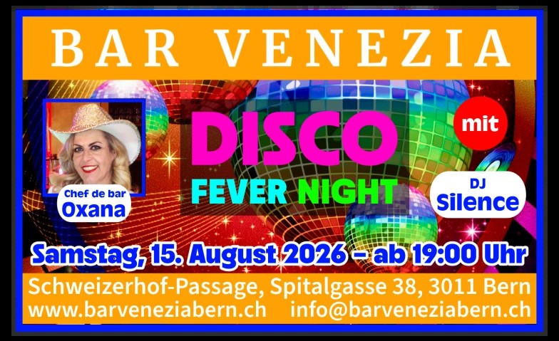 Disco Fever Night mit DJ Silence
