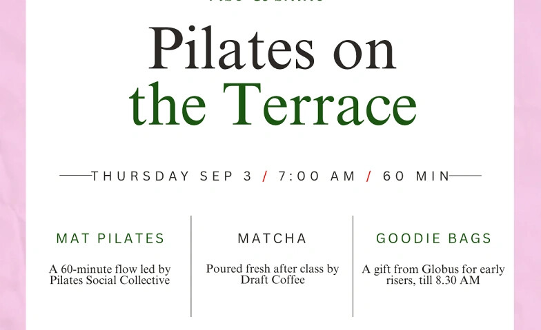 Pilates on the Terrace