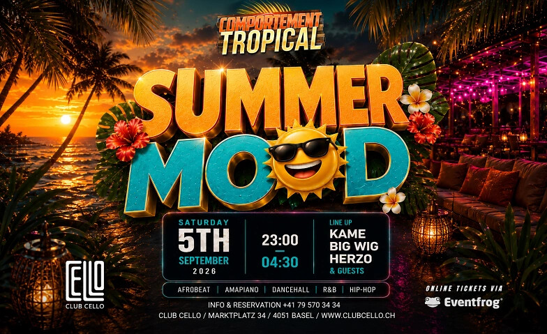 Comportement Tropical @Club Cello Basel