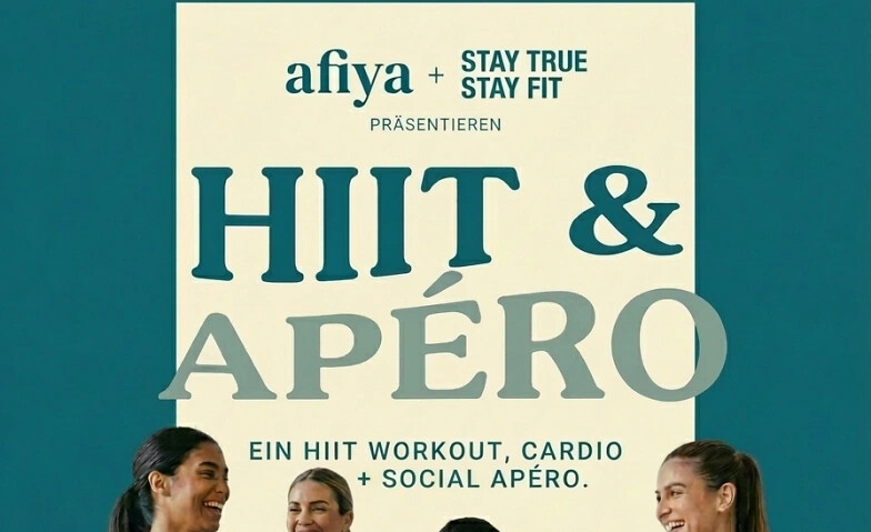 afiya x STSF: HIIT & APÉRO – SWEAT, CONNECT, REPEAT