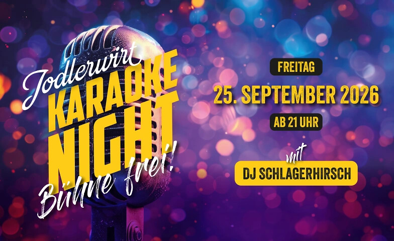 Jodlerwirt Karaoke Night