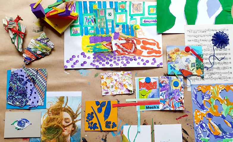 Visions-Collage fürs neue Jahr