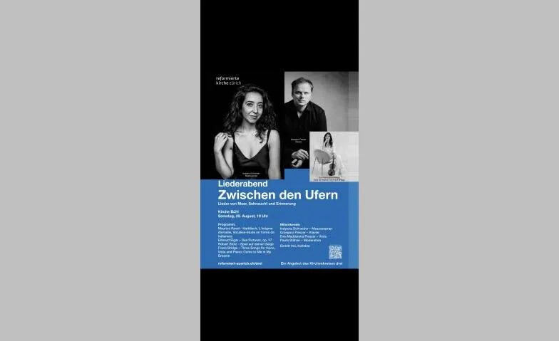 Liederabend «Zwischen den Ufern» – Werke von Ravel, Elgar un