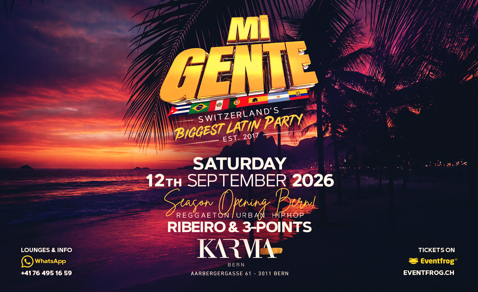 Mi GENTE @KARMA CLUB BERN