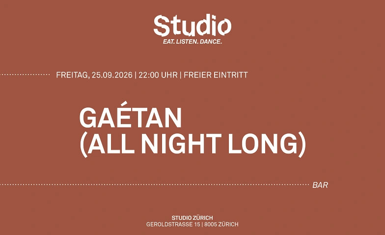 Gaétan (All Night Long)