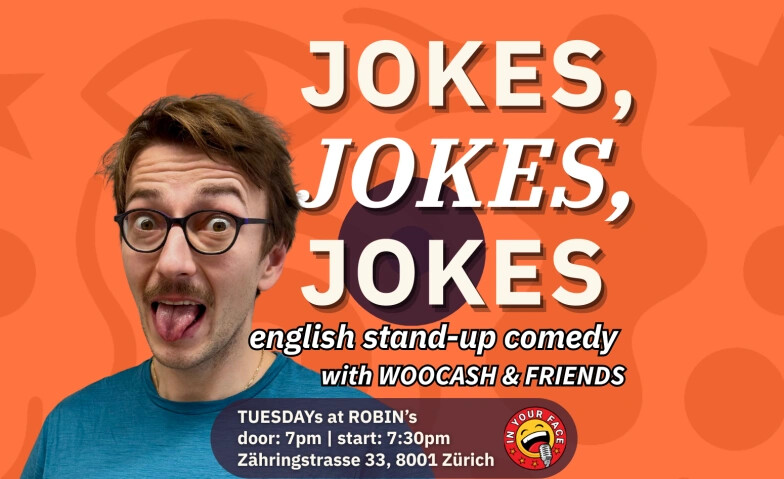 Jokes, Jokes, Jokes - English Stand-up comedy show