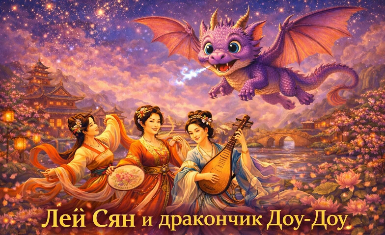 "Лей Сян и дракончик Доу-Доу "
