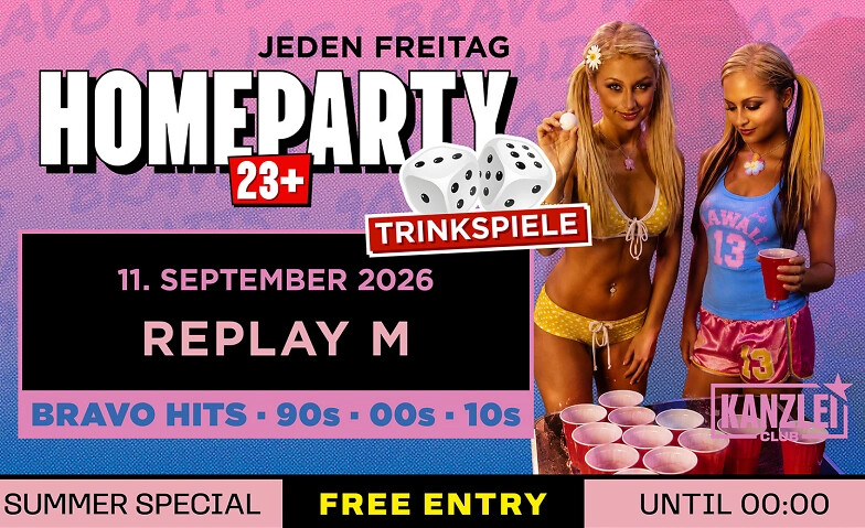 Homeparty 23+ - Trinkspiele
