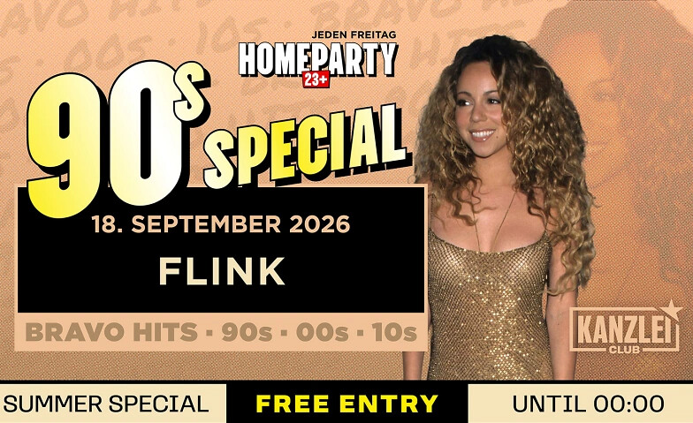Homeparty 23+ - 90's Special