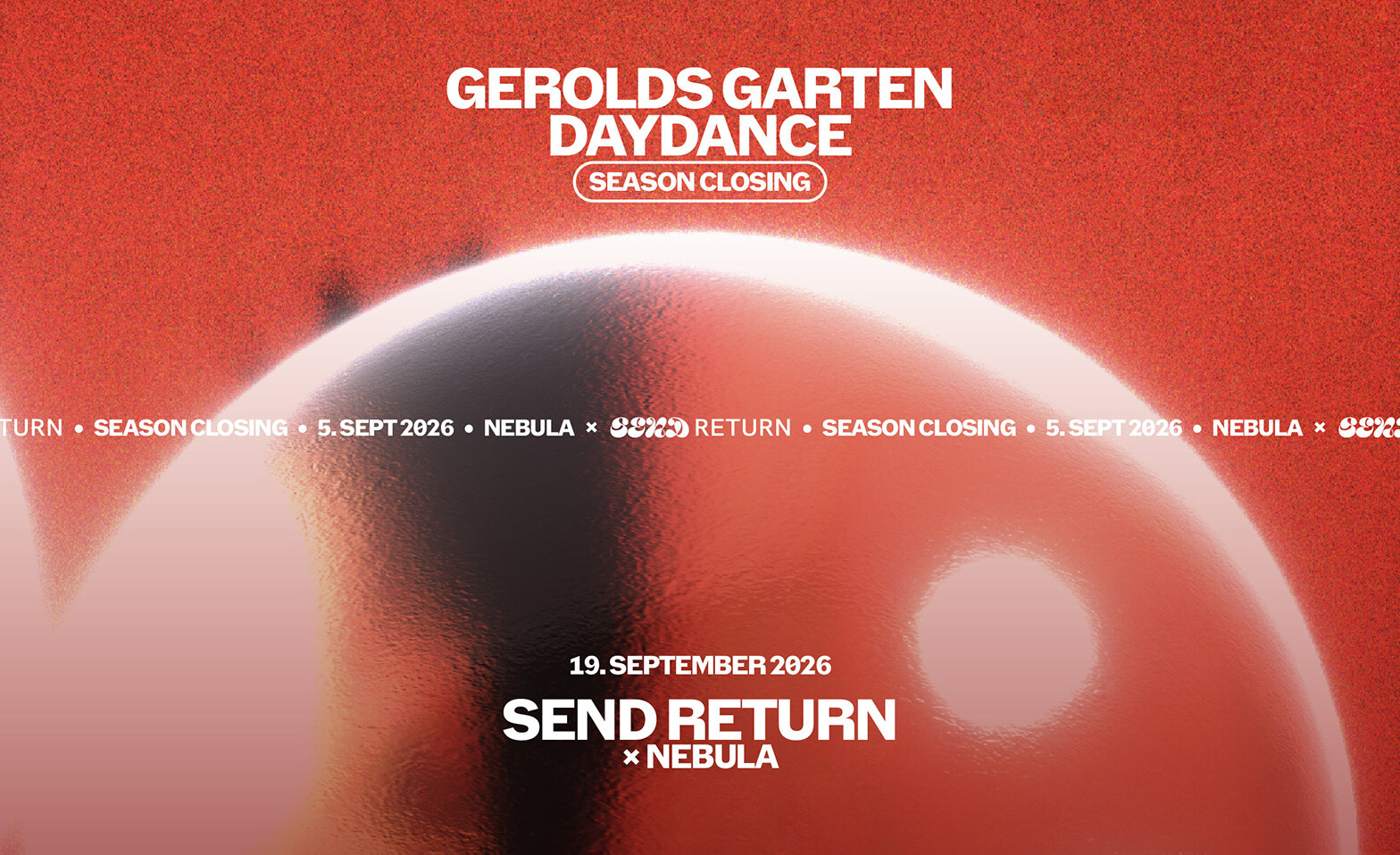 FRAU GEROLDS GARTEN  ** SEASON CLOSING **