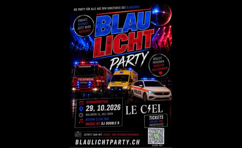 Blaulichtparty Bern