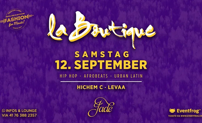 LA BOUTIQUE  • JADE CLUB
