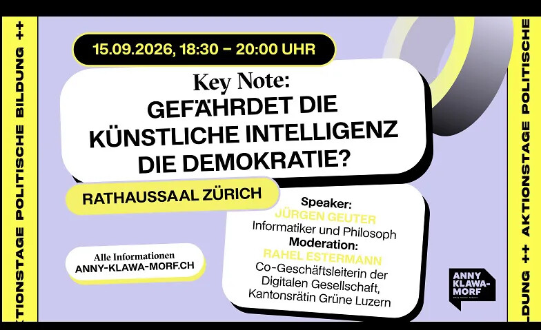Gefährdet die künstliche Intelligenz die Demokratie?