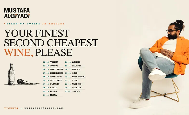 Your Finest Second Cheapest Wine Please • Comedy in English