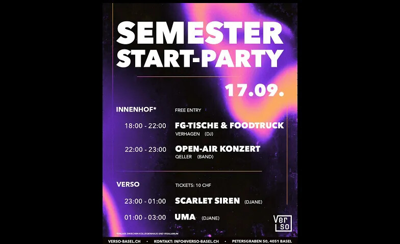 Semesterstartparty