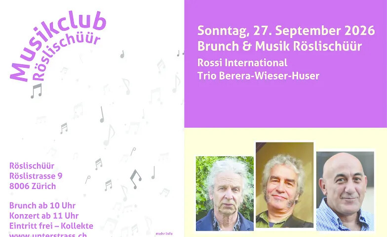 Brunch & Musik Röslischüür mit Rossi International