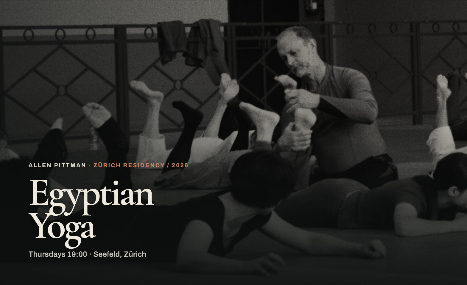 Egyptian Yoga — Weekly Class with Allen Pittman