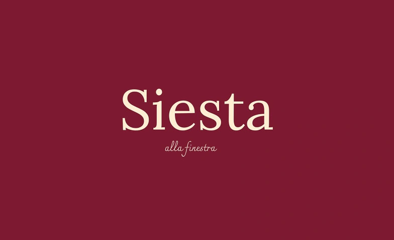 Siesta alla finestra Pizza Abend