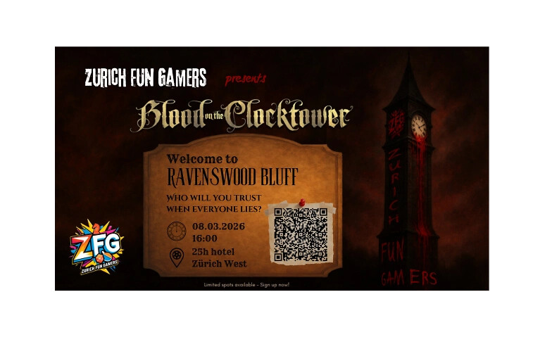 ZFG - Blood on the Clocktower - Deduction, Intrigue, Fun!