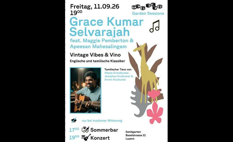 Grace Kumar Selvarajah* Garden Sessions