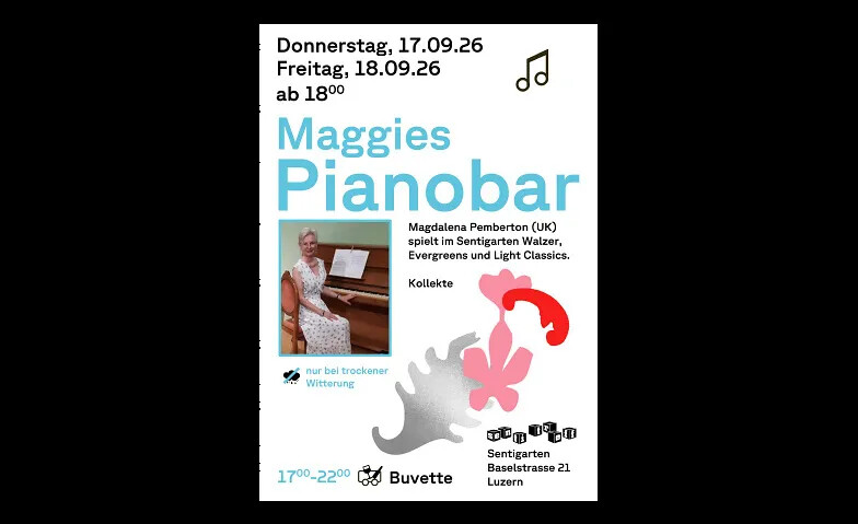 Pianobar im Sentigarten*