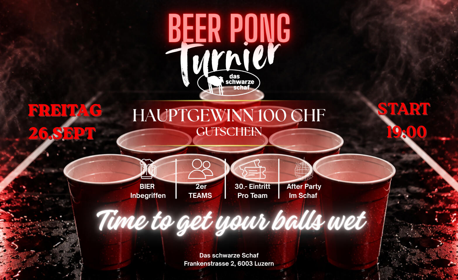 Beer Pong Turnier