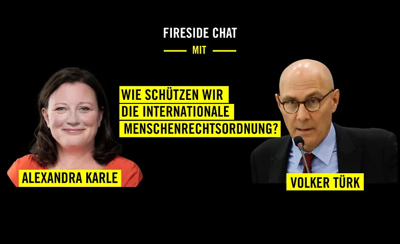 Volker Türk im Gespräch: Wie schützen wir Menschenrechte?