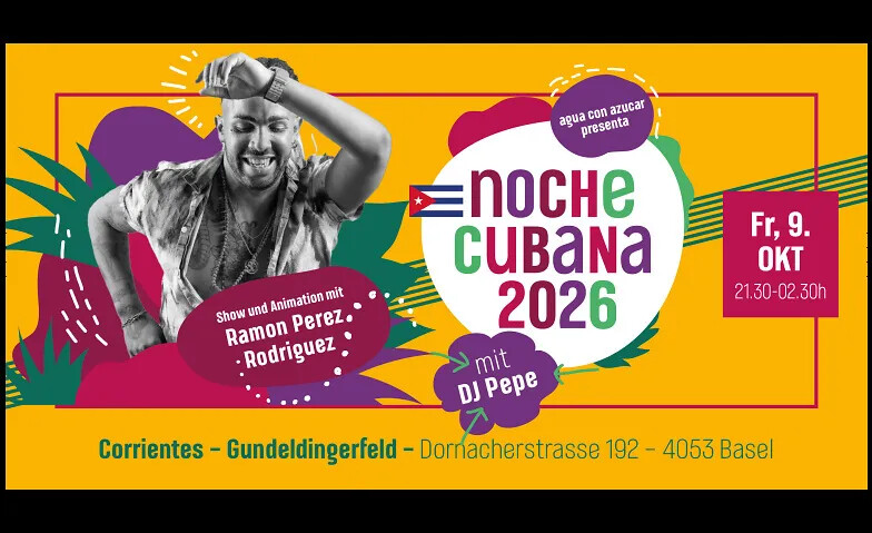 Noche Cuana mit Dj Pepe, Show und Animation