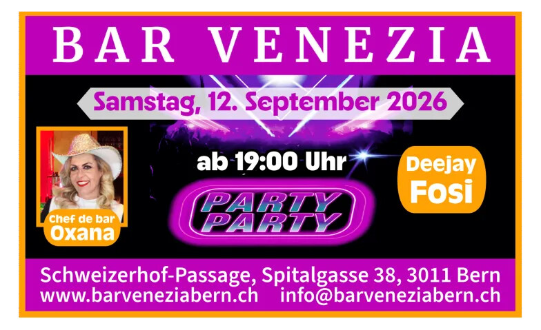 Party Party mit Deejay Fosi