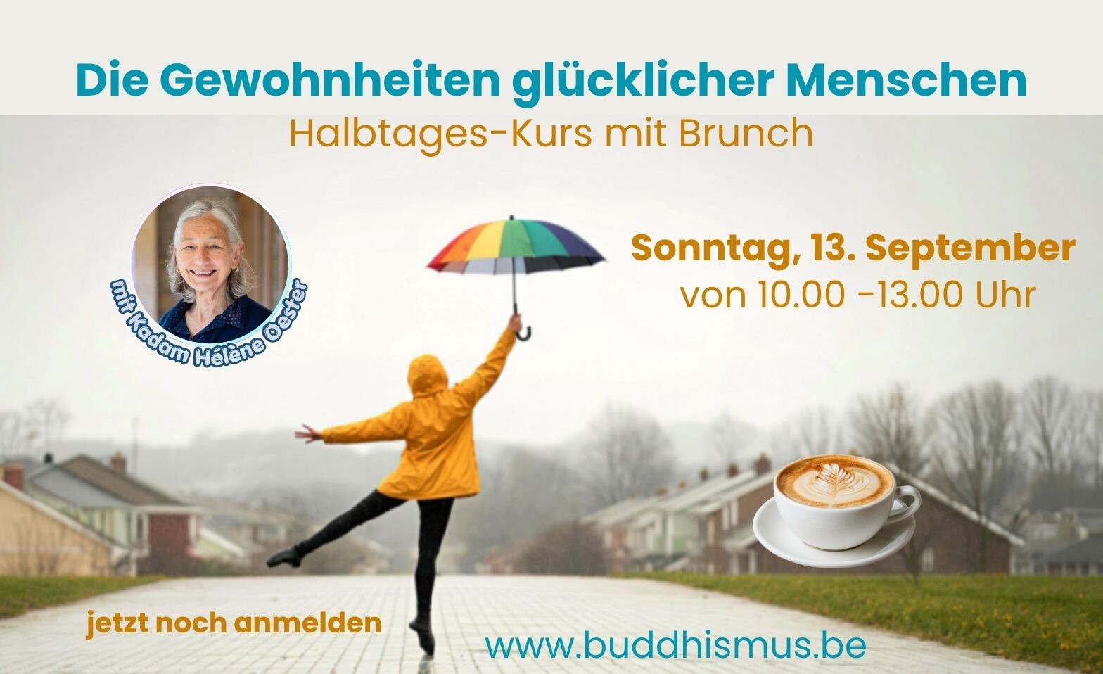 Die Gewohnheiten glücklicher Menschen, Kurs mit Brunch