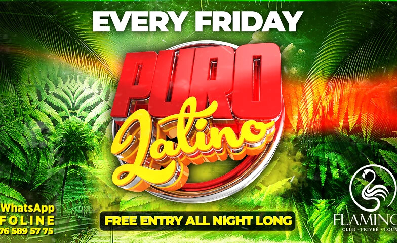 PURO LATINO EVERY FRIDAY @ FLAMINGO CLUB ZÜRICH