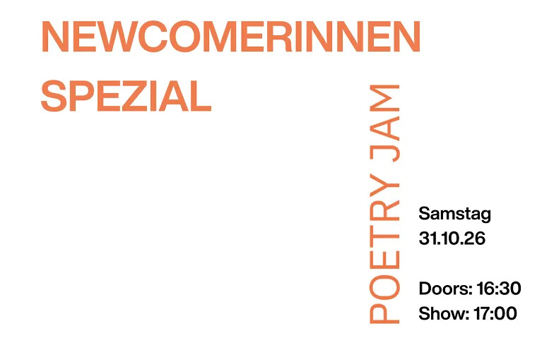 SINWEL POETRY JAM - NEWCOMERINNEN SPEZIAL