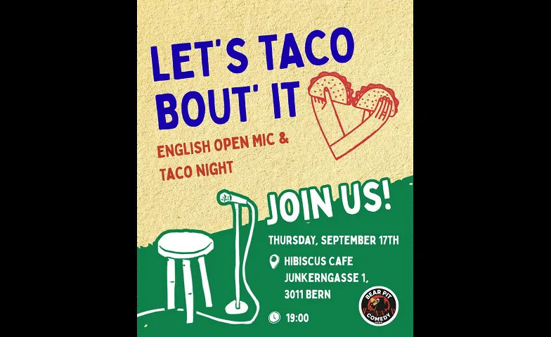 English Open Mic and Taco Night!