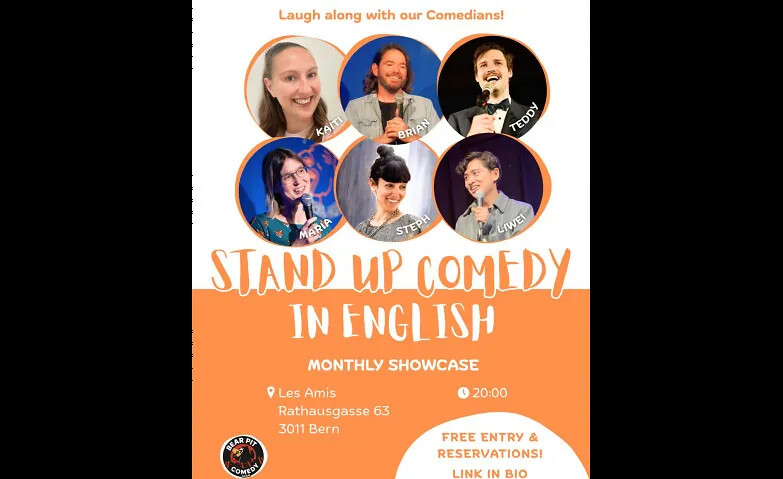 Bear Pit Comedy English Stand-up Monthly Showcase