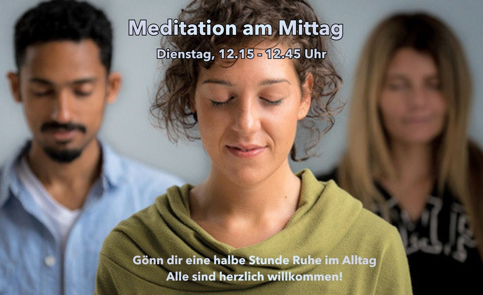 Meditation am Mittag