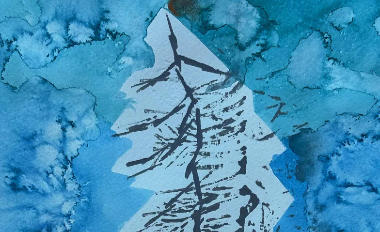 Offenes Atelier im Dezember: Winterbaum