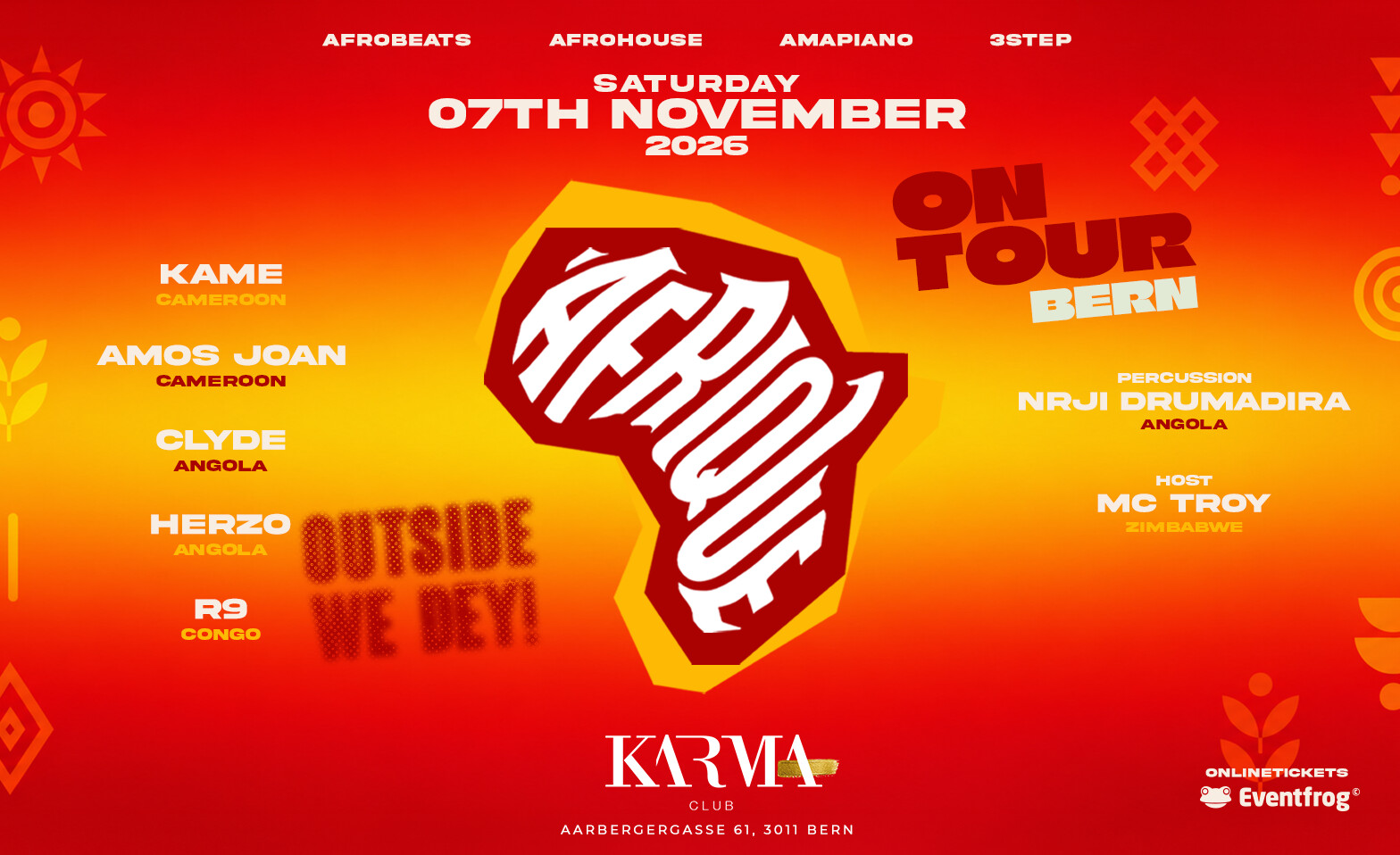 AFRIQUE ON TOUR - KARMA CLUB BERN